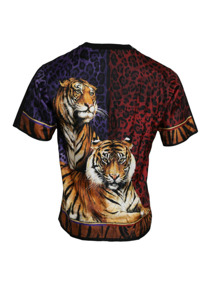 Dolce & Gabbana T-shirt with tiger print back view