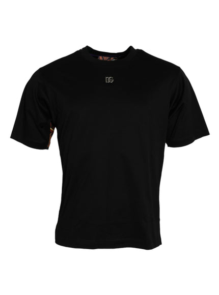 Dolce & Gabbana black T-shirt front view