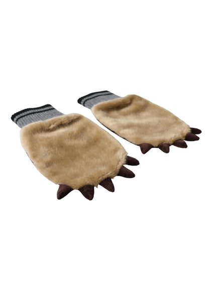 a pair of gloves that are on top of each other