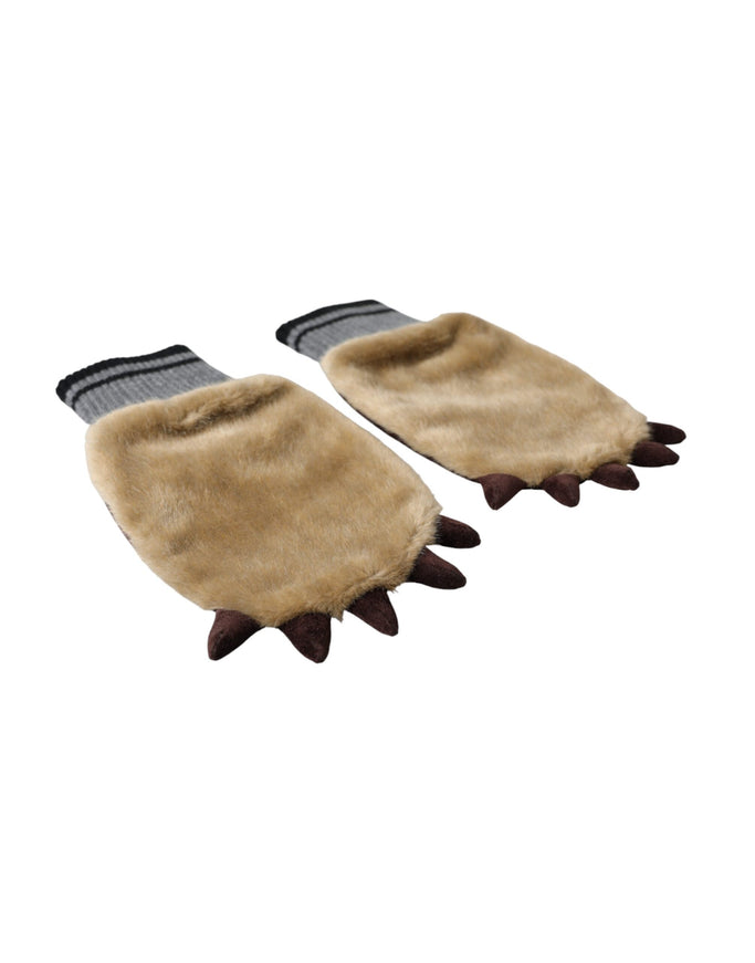 a pair of gloves that are on top of each other