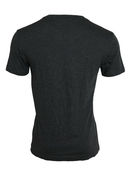 Dolce & Gabbana gray crewneck T-shirt back view