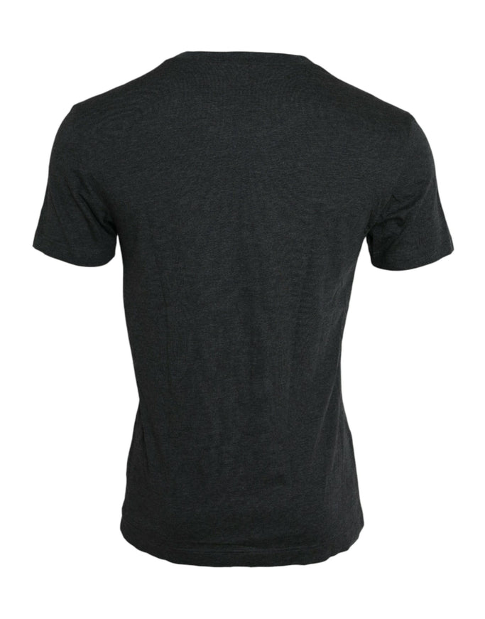 Dolce & Gabbana gray crewneck T-shirt back view