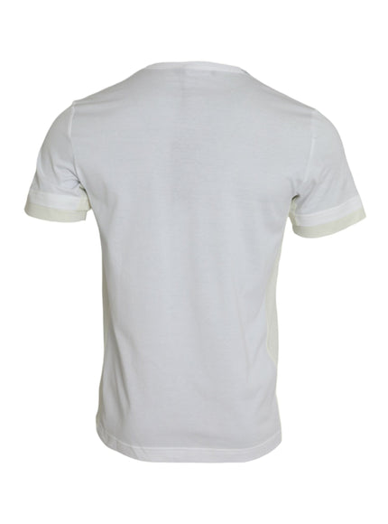 Dolce & Gabbana white cotton T-shirt, back view