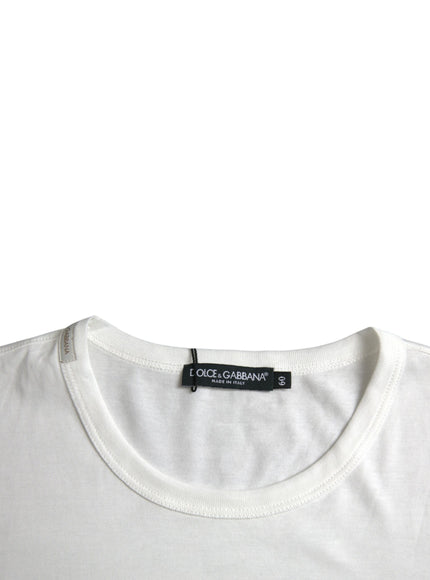 Dolce & Gabbana T-shirt neckline with label detail