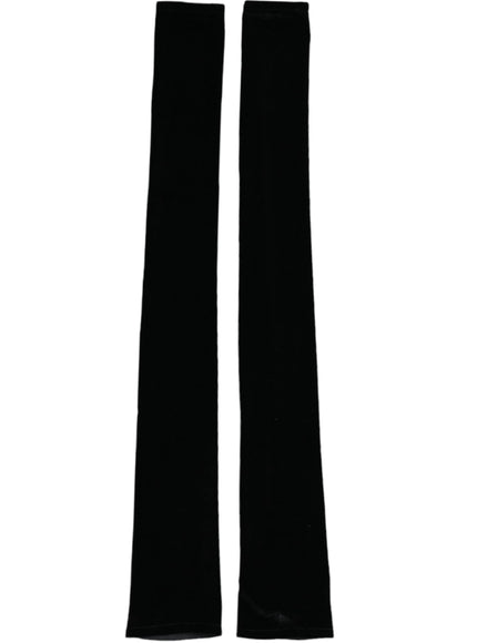 a pair of black pants with a white background