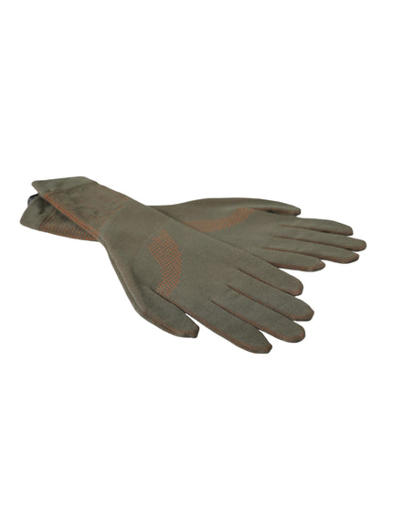 a pair of gloves on a white background