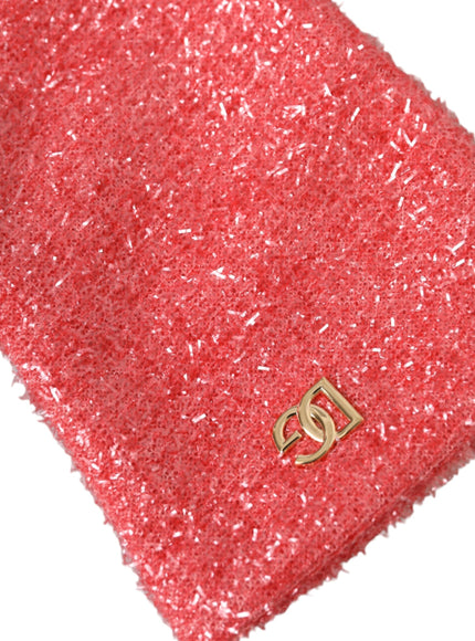 a close up of a red tie on a white background