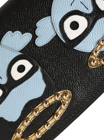 a close up of a purse with a cartoon character on it