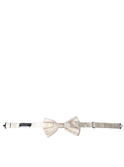 a white bow tie on a white background