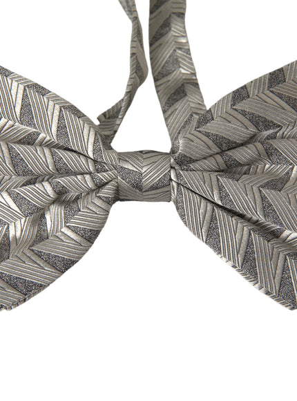 a close up of a bow tie on a white background