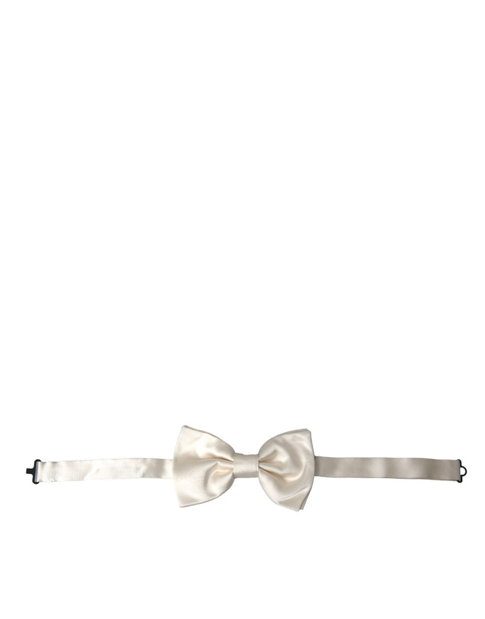 a white bow tie on a white background