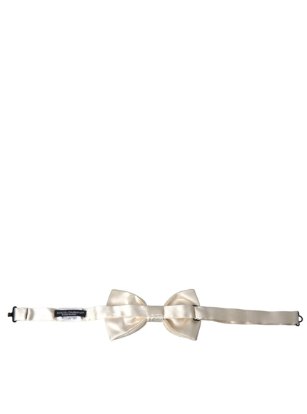 a white bow tie on a white background