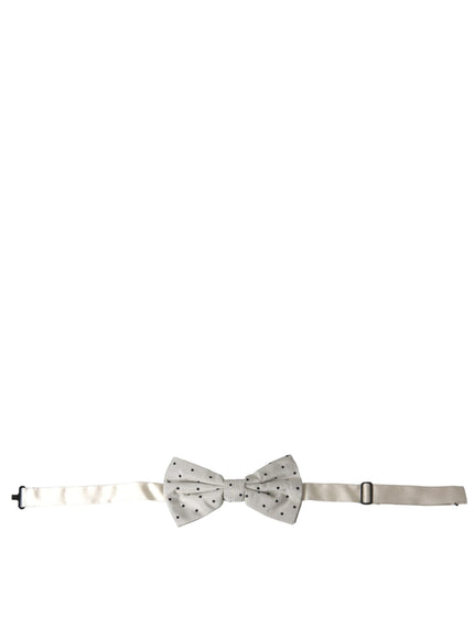 a white bow tie on a white background