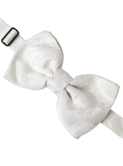 a close up of a bow tie on a white background