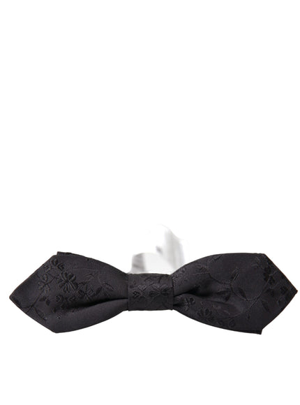 a close up of a bow tie on a white background