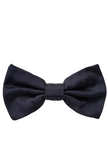 a black bow tie on a white background