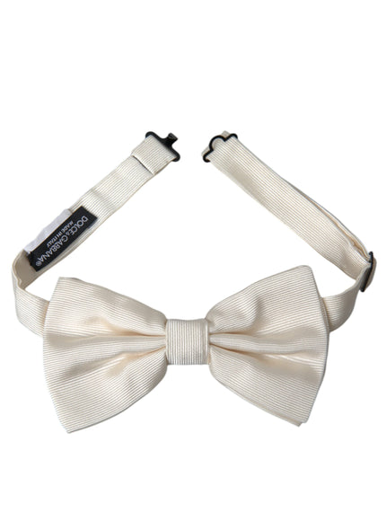 a white bow tie on a white background