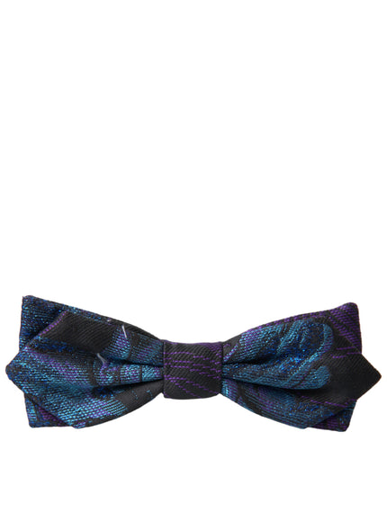 a close up of a bow tie on a white background