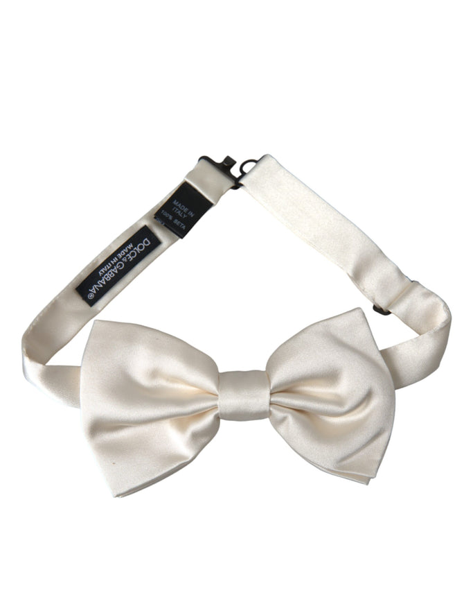 a white bow tie on a white background