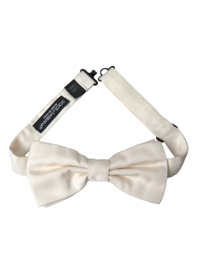 a white bow tie on a white background