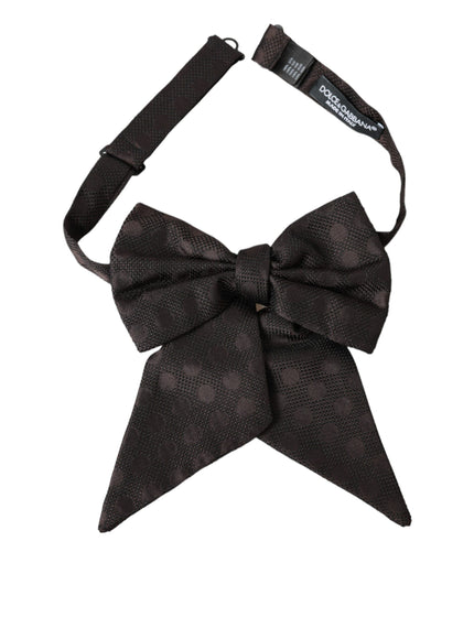 a black bow tie on a white background