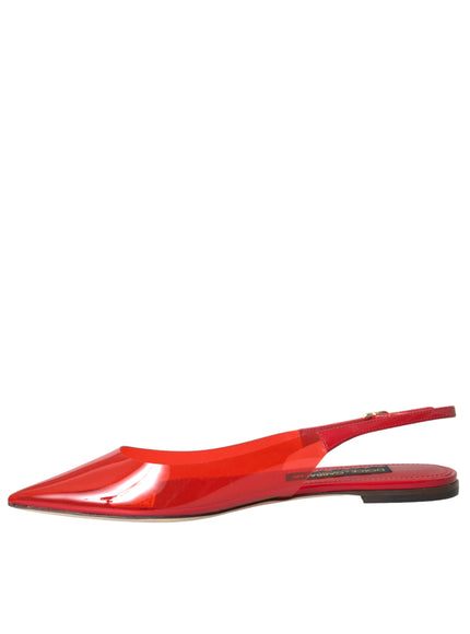 a pair of red shoes on a white background