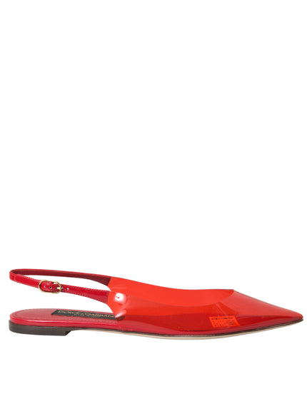 a pair of red shoes on a white background