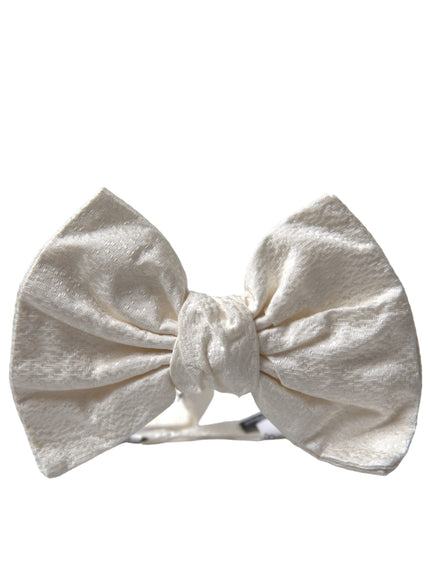 a close up of a bow tie on a white background