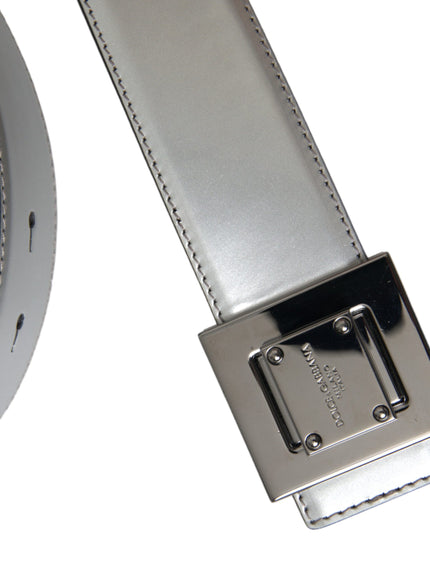 a close up of a belt with a metal buckle