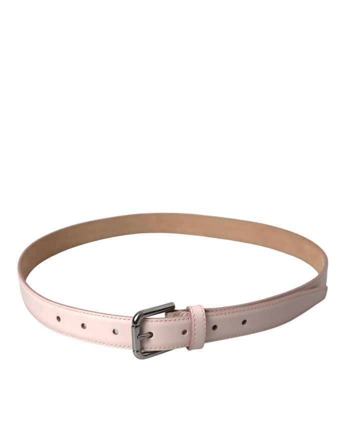 a women's belt with a metal buckle