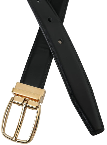 a black belt with a gold buckle