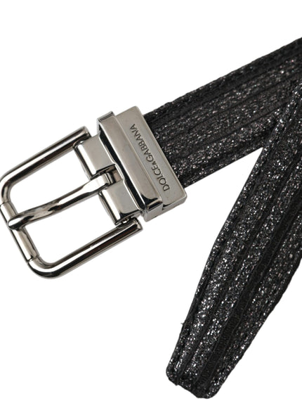 a belt with a metal buckle on a white background