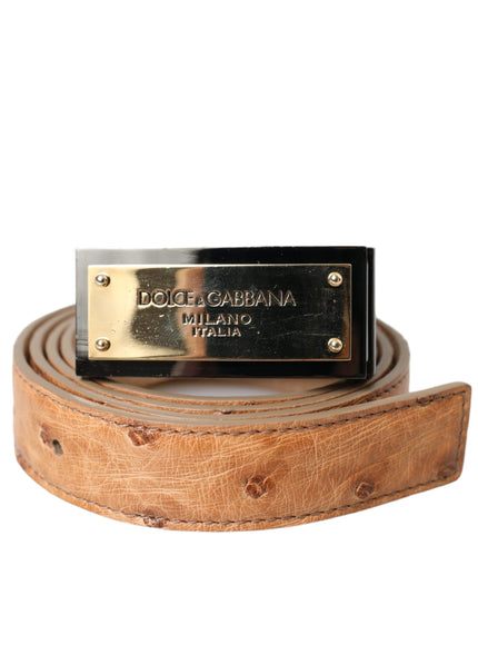 a belt that has a plaque on it