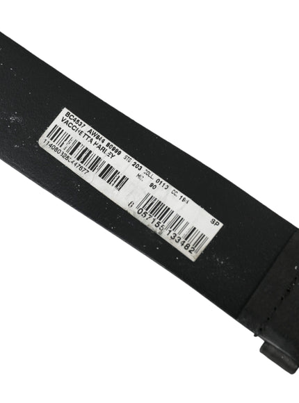 a black belt with a barcode on it