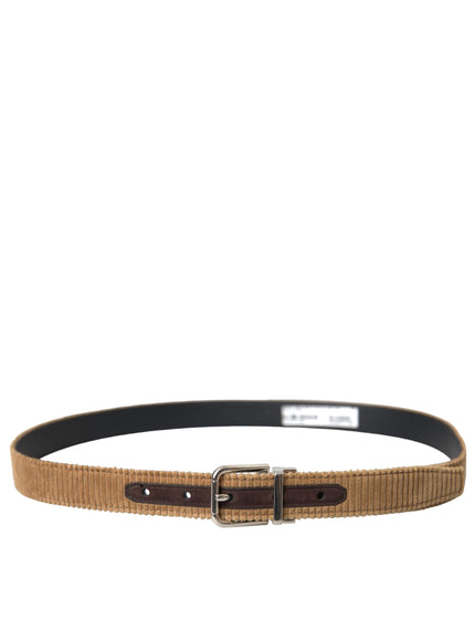 a belt with a metal buckle on a white background