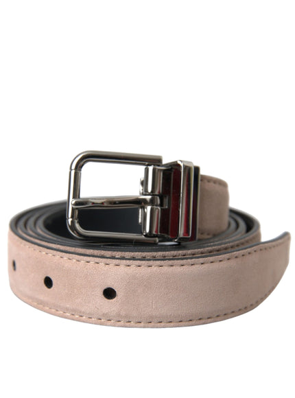 a belt with a metal buckle on a white background