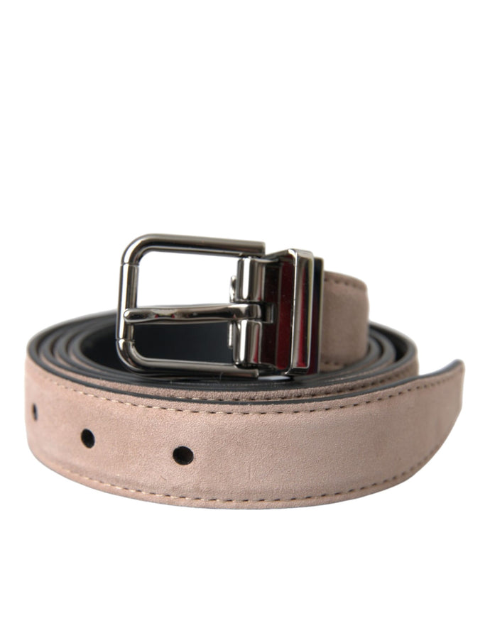 a belt with a metal buckle on a white background