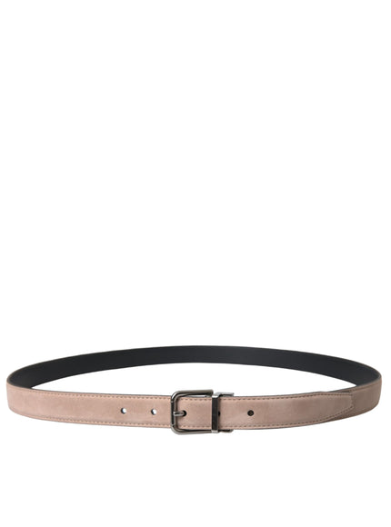 a women's belt with a metal buckle