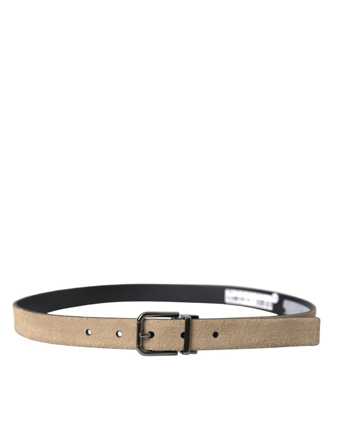 a belt with a metal buckle on a white background