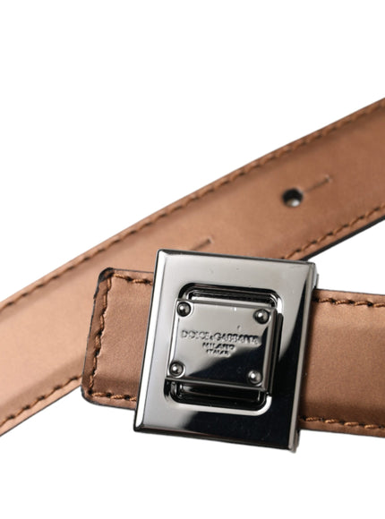 a close up of a belt with a metal buckle