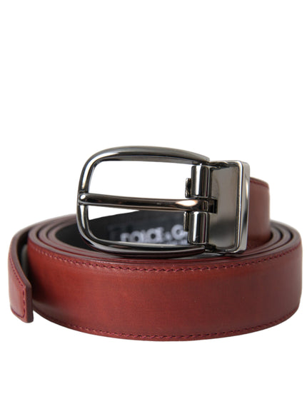 a leather belt with a metal buckle