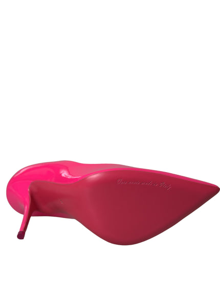 a pink object with a white background