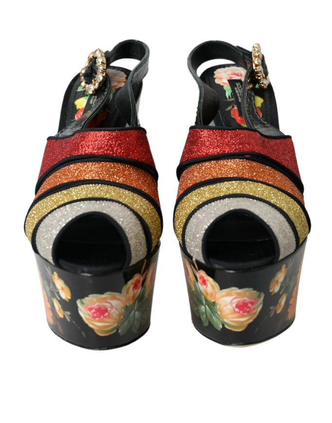 a pair of shoes with flowers painted on them