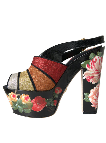 a pair of shoes with flowers painted on them