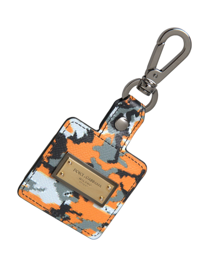 a keychain with a name tag attached to it