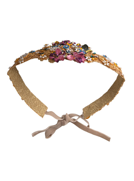 a headband with a bow on top of it