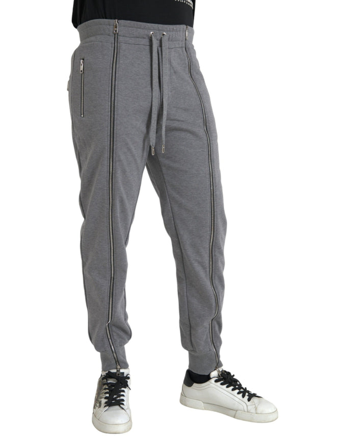 Dolce & Gabbana gray jogger sweatpants side view