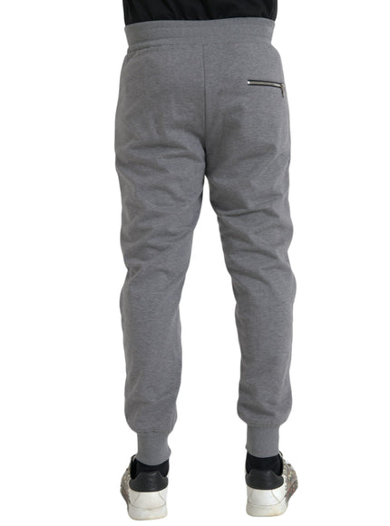 Dolce & Gabbana gray jogger sweatpants back view