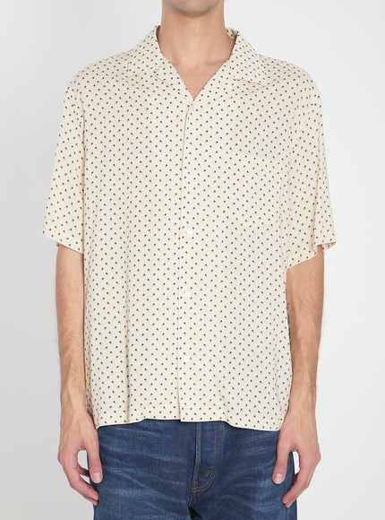 Celine Hawaiian Shirt Cream
