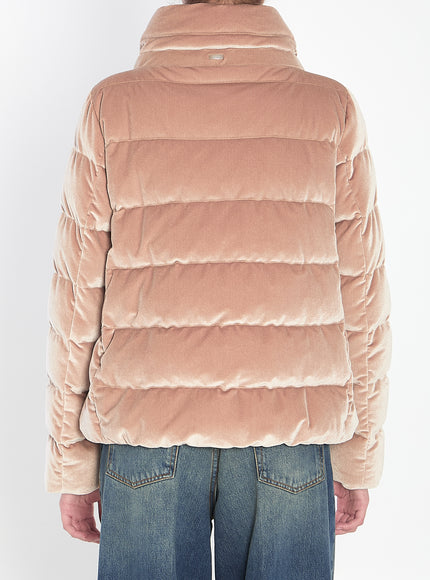 Herno Velvet-effect Jacket